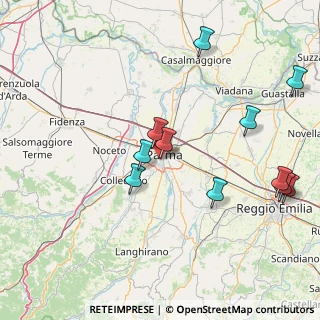 Mappa Via Stirone, 43125 Parma PR, Italia (17.29273)