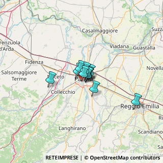 Mappa Via Stirone, 43125 Parma PR, Italia (5.69364)
