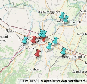 Mappa Via Alberto del Bono, 43123 Parma PR, Italia (10.65727)
