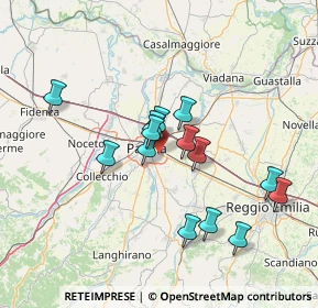 Mappa Via Alberto del Bono, 43123 Parma PR, Italia (12.70286)