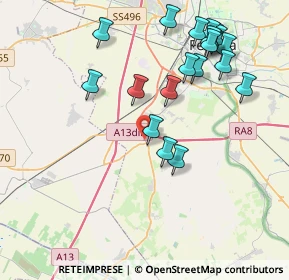 Mappa Strada Statale Porrettana, 44124 Uccellino FE, Italia (4.3725)