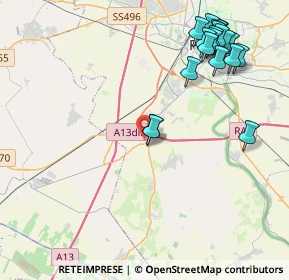 Mappa Strada Statale Porrettana, 44124 Uccellino FE, Italia (5.084)