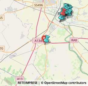 Mappa Strada Statale Porrettana, 44124 Uccellino FE, Italia (5.64)