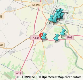 Mappa Strada Statale Porrettana, 44124 Uccellino FE, Italia (4.07)