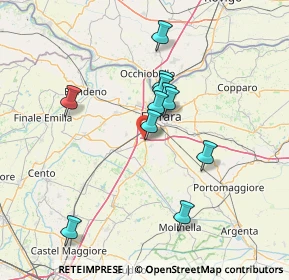 Mappa Strada Statale Porrettana, 44124 Uccellino FE, Italia (12.29636)