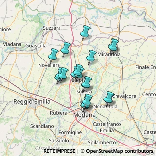 Mappa Via Lago Trasimeno, 41012 Carpi MO, Italia (11.20789)