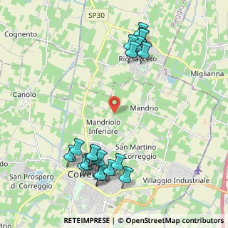 Mappa Via Casinazzo, 42015 Correggio RE, Italia (2.4825)