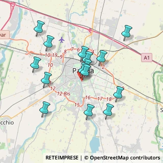 Mappa Piazza Alessandro Volta, 43123 Parma PR, Italia (3.57533)