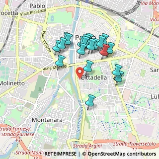 Mappa Piazza Alessandro Volta, 43123 Parma PR, Italia (0.817)