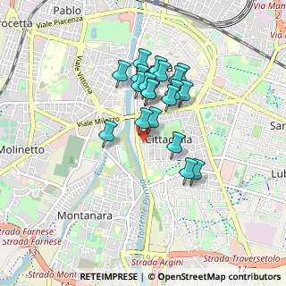 Mappa Piazza Alessandro Volta, 43123 Parma PR, Italia (0.6955)