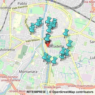 Mappa Piazza Alessandro Volta, 43123 Parma PR, Italia (0.7685)
