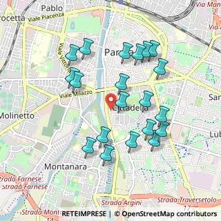 Mappa Piazza Alessandro Volta, 43123 Parma PR, Italia (0.932)