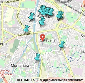 Mappa Viale Solferino, 43123 Parma PR, Italia (1.07)