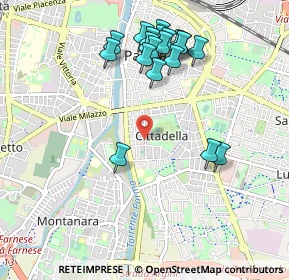 Mappa Viale Solferino, 43123 Parma PR, Italia (1.0385)