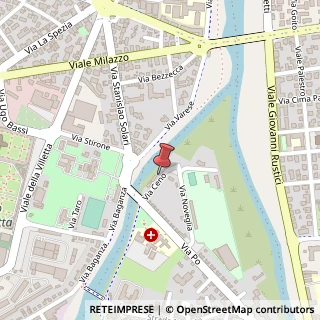 Mappa Via Ceno, 4, 43125 Parma, Parma (Emilia Romagna)