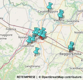 Mappa Via Ferdinando Orlandi, 43123 Parma PR, Italia (12.92357)