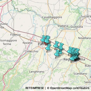 Mappa Via Ferdinando Orlandi, 43123 Parma PR, Italia (16.55368)