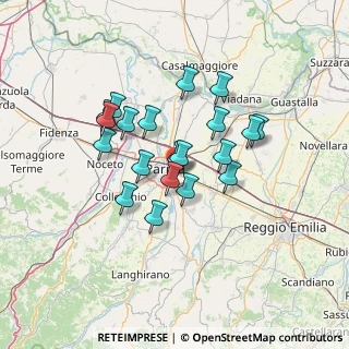 Mappa Via Ferdinando Orlandi, 43123 Parma PR, Italia (11.152)