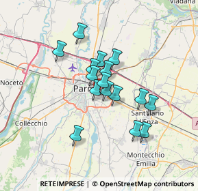 Mappa Via Ferdinando Orlandi, 43123 Parma PR, Italia (5.09563)