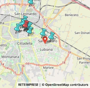 Mappa Via Ferdinando Orlandi, 43123 Parma PR, Italia (2.02933)