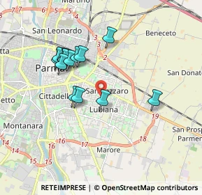 Mappa Via Ferdinando Orlandi, 43123 Parma PR, Italia (1.65357)