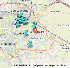 Mappa Via Ferdinando Orlandi, 43123 Parma PR, Italia (1.9585)