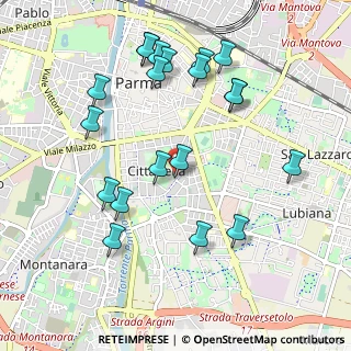 Mappa Viale Duca Alessandro, 43123 Parma PR, Italia (1.084)