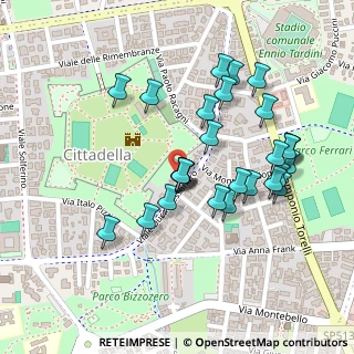 Mappa Viale Duca Alessandro, 43123 Parma PR, Italia (0.22714)