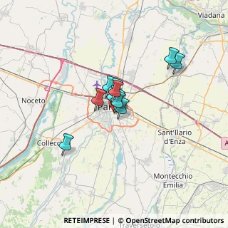 Mappa Viale Duca Alessandro, 43123 Parma PR, Italia (3.95273)