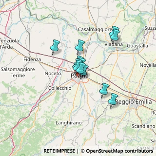 Mappa Via Varese, 43125 Parma PR, Italia (8.86769)