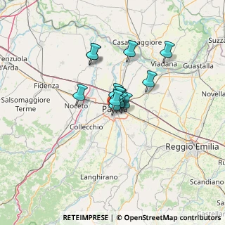 Mappa Via Varese, 43125 Parma PR, Italia (7.43)