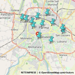 Mappa Via Varese, 43125 Parma PR, Italia (1.94167)