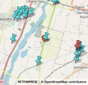 Mappa Strada Roma, 43044 Madregolo PR, Italia (2.8925)