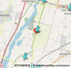 Mappa Strada Roma, 43044 Madregolo PR, Italia (3.66636)