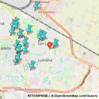 Mappa Stradello L. Guiard, 43123 Parma PR, Italia (1.3025)
