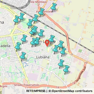 Mappa Stradello L. Guiard, 43123 Parma PR, Italia (1.052)