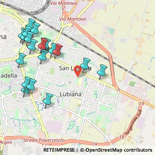 Mappa Stradello L. Guiard, 43123 Parma PR, Italia (1.346)