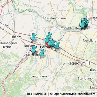 Mappa Stradello L. Guiard, 43123 Parma PR, Italia (17.33167)