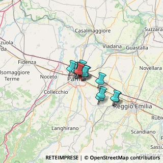 Mappa Stradello L. Guiard, 43123 Parma PR, Italia (6.58308)