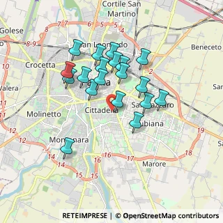 Mappa Via Monte Penna, 43123 Parma PR, Italia (1.53)