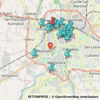 Mappa Via Giovanni Verga, 43125 Parma PR, Italia (1.7755)