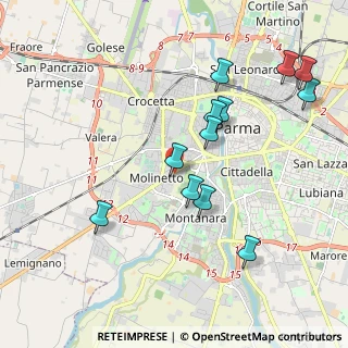 Mappa Via Giovanni Verga, 43125 Parma PR, Italia (2.05333)