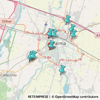 Mappa Via Giovanni Verga, 43125 Parma PR, Italia (3.31909)