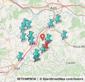 Mappa Strada Boido, 14055 Costigliole D'asti AT, Italia (6.375)