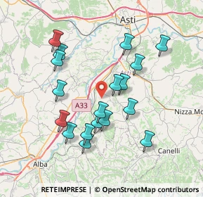 Mappa Strada Boido, 14055 Costigliole D'asti AT, Italia (7.12056)