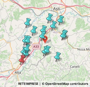 Mappa Strada Boido, 14055 Costigliole D'asti AT, Italia (6.65684)