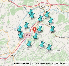 Mappa Strada Boido, 14055 Costigliole D'asti AT, Italia (6.46765)