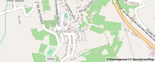 Mappa Agliano Terme