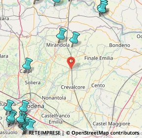 Mappa Via Don Giovanni Minzoni, 41031 Camposanto MO, Italia (29.918)