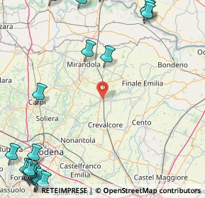 Mappa Via Don Giovanni Minzoni, 41031 Camposanto MO, Italia (29.6035)
